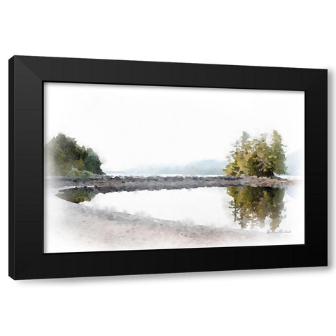 Ketchikan Bay II Black Modern Wood Framed Art Print by Murdock, Ramona