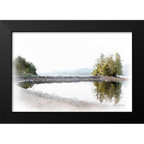Ketchikan Bay II Black Modern Wood Framed Art Print by Murdock, Ramona