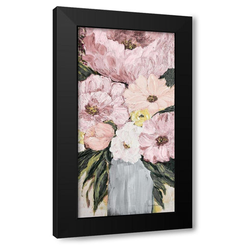 Garden Glories No. 4 Black Modern Wood Framed Art Print with Double Matting by Murdock, Ramona