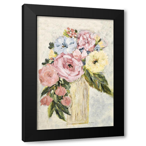 Garden Glories No. 6 Black Modern Wood Framed Art Print by Murdock, Ramona