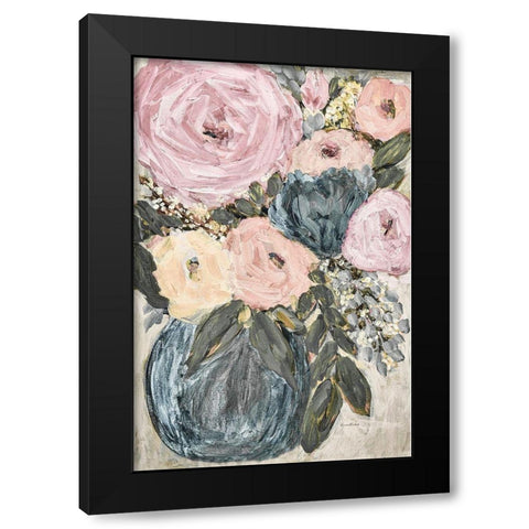 Garden Glories No. 7 Black Modern Wood Framed Art Print with Double Matting by Murdock, Ramona