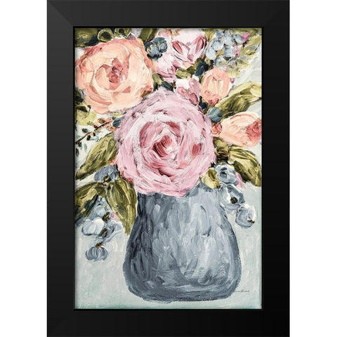 Garden Glories No. 8 Black Modern Wood Framed Art Print by Murdock, Ramona