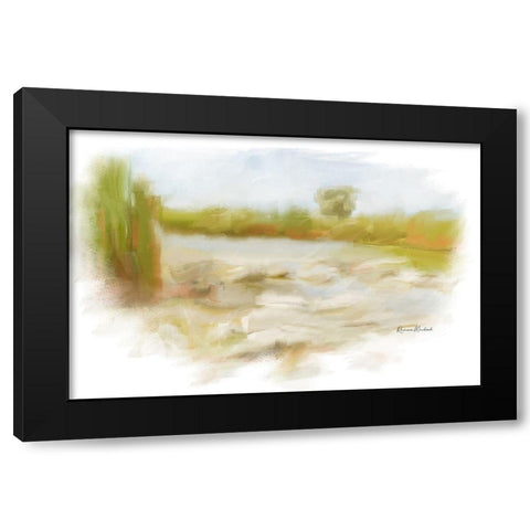 Marshy Wetlands IV Black Modern Wood Framed Art Print by Murdock, Ramona
