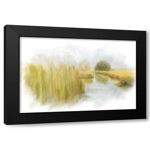 Marshy Wetlands V Black Modern Wood Framed Art Print with Double Matting by Murdock, Ramona