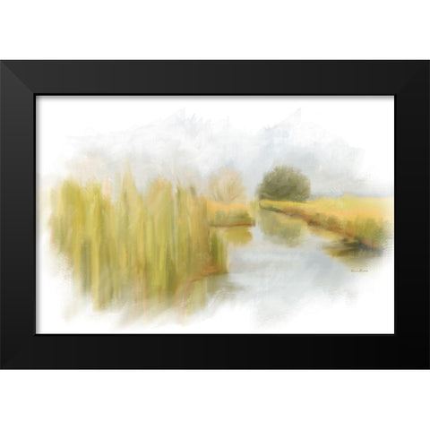 Marshy Wetlands V Black Modern Wood Framed Art Print by Murdock, Ramona