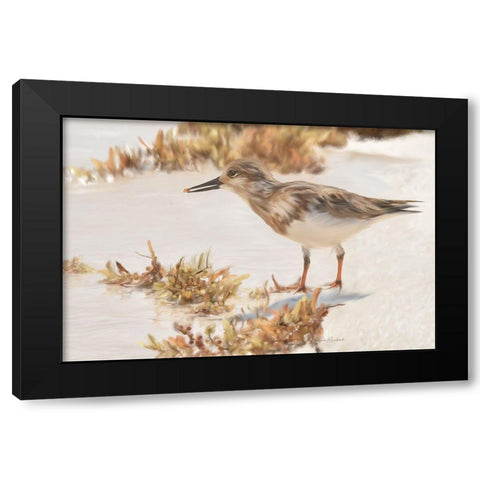 The Lord Provides Black Modern Wood Framed Art Print with Double Matting by Murdock, Ramona