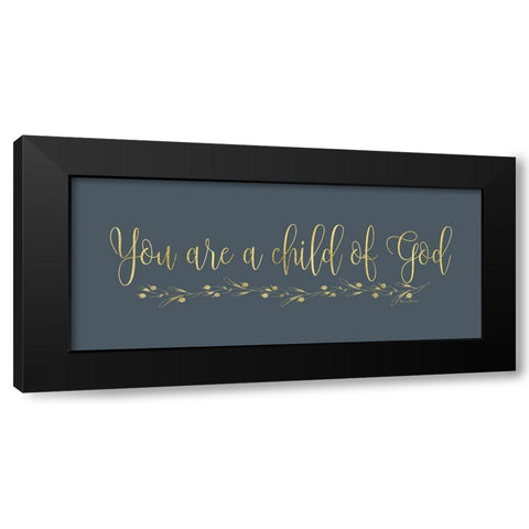 Child of God Black Modern Wood Framed Art Print with Double Matting by Murdock, Ramona