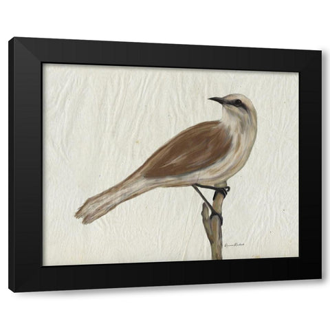 Mockingbird Medley IV Black Modern Wood Framed Art Print with Double Matting by Murdock, Ramona