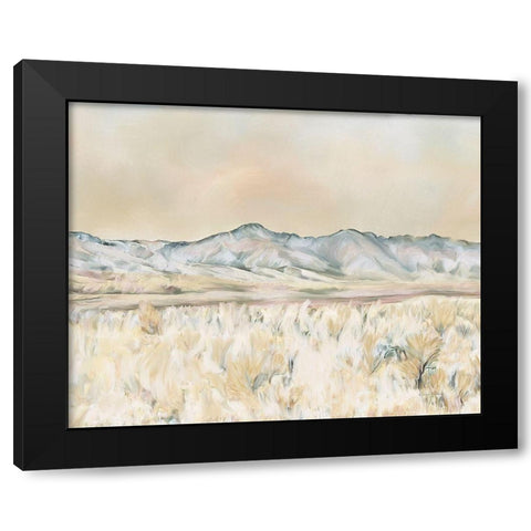 Technicolor Desert Black Modern Wood Framed Art Print by Murdock, Ramona