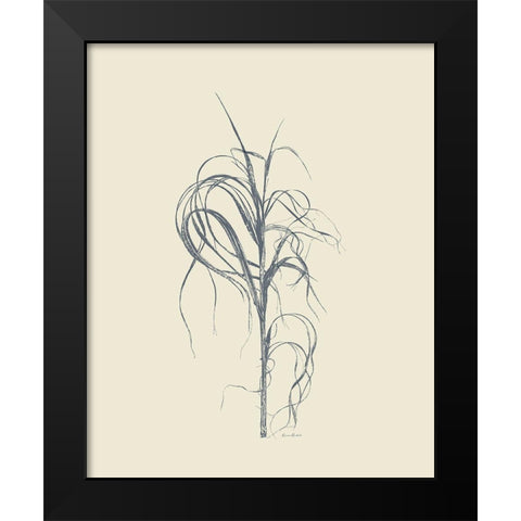Dried Grasses IV Black Modern Wood Framed Art Print by Murdock, Ramona