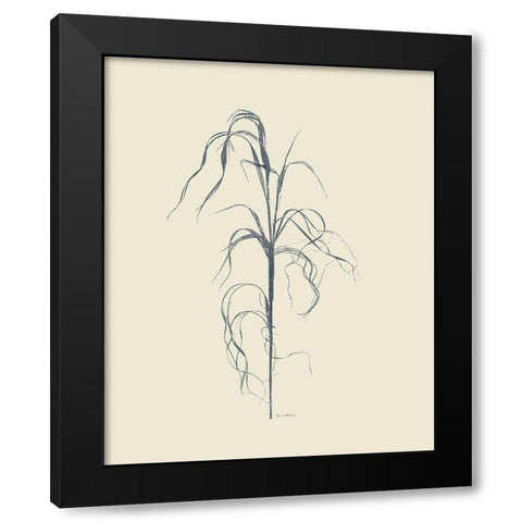 Dried Grasses VI Black Modern Wood Framed Art Print by Murdock, Ramona