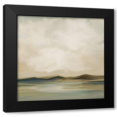 Desert Mirage No. 3 Black Modern Wood Framed Art Print with Double Matting by Murdock, Ramona