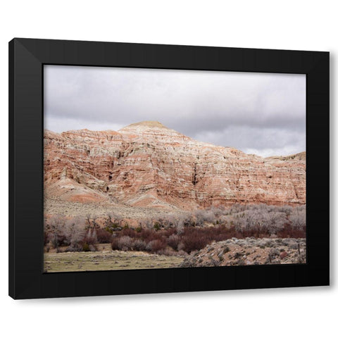 Wyoming Wilderness No. 4 Black Modern Wood Framed Art Print with Double Matting by Murdock, Ramona