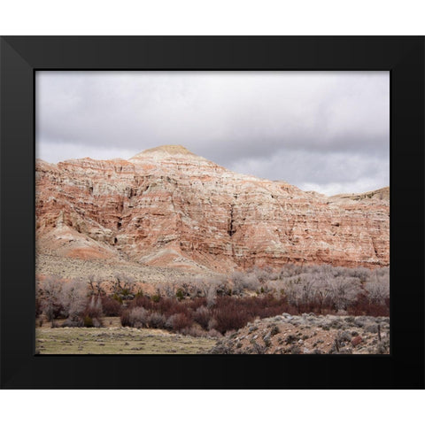 Wyoming Wilderness No. 4 Black Modern Wood Framed Art Print by Murdock, Ramona
