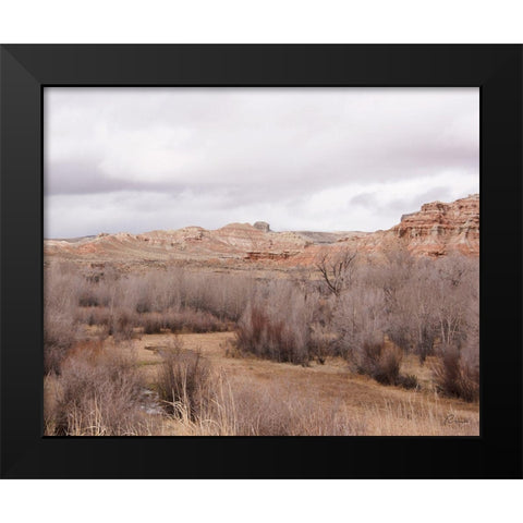 Wyoming Wilderness No. 5 Black Modern Wood Framed Art Print by Murdock, Ramona
