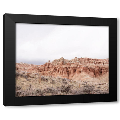 Wyoming Wilderness No. 6 Black Modern Wood Framed Art Print by Murdock, Ramona