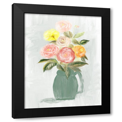 Mixed Garden II Black Modern Wood Framed Art Print by Murdock, Ramona
