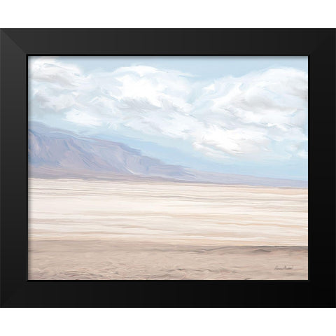 Desolate Land II Black Modern Wood Framed Art Print by Murdock, Ramona