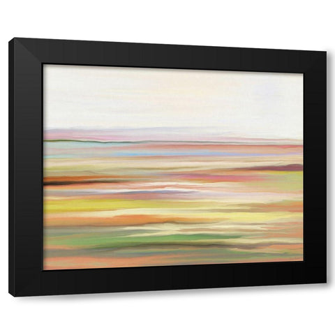 SubStrata III Black Modern Wood Framed Art Print by Murdock, Ramona