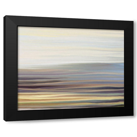 SubStrata II Black Modern Wood Framed Art Print by Murdock, Ramona
