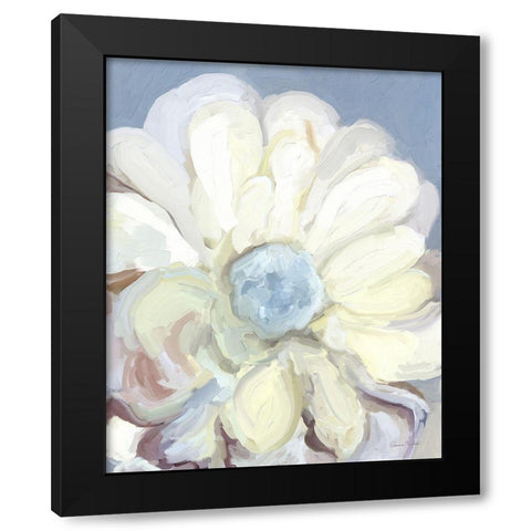 Chunky Floral I Black Modern Wood Framed Art Print by Murdock, Ramona