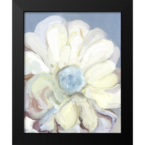 Chunky Floral I Black Modern Wood Framed Art Print by Murdock, Ramona