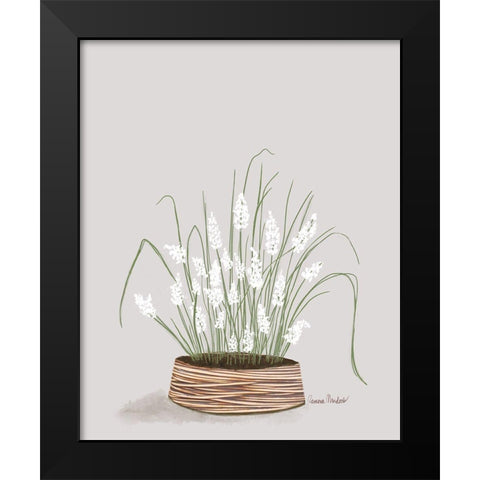 Solarium Plant III Black Modern Wood Framed Art Print by Murdock, Ramona