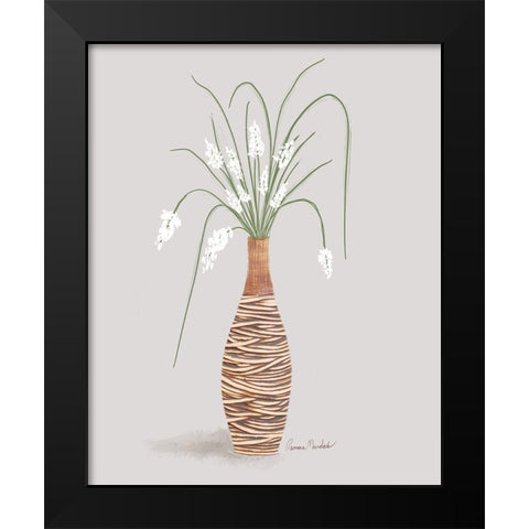 Solarium Plant II Black Modern Wood Framed Art Print by Murdock, Ramona
