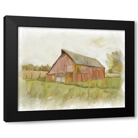 Barn 505 Black Modern Wood Framed Art Print with Double Matting by Murdock, Ramona