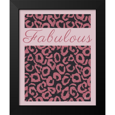 Fabulous Black Modern Wood Framed Art Print by Murdock, Ramona