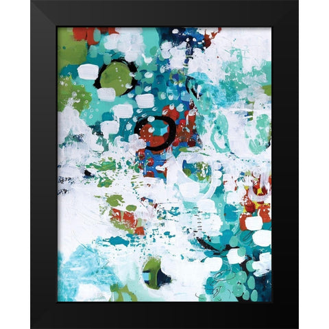 A Joyful Noise I Black Modern Wood Framed Art Print by Allemand, Sue