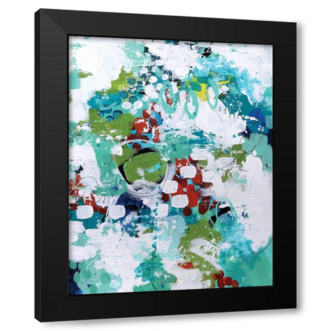 A Joyful Noise II Black Modern Wood Framed Art Print by Allemand, Sue