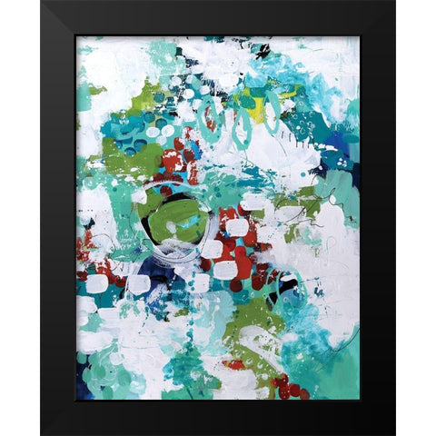 A Joyful Noise II Black Modern Wood Framed Art Print by Allemand, Sue