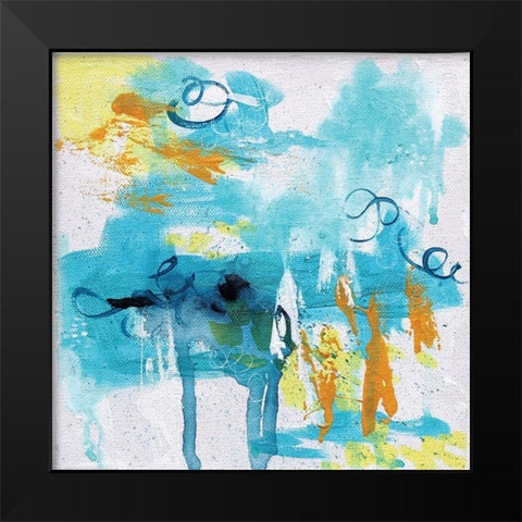 Knowledge Black Modern Wood Framed Art Print by Allemand, Sue