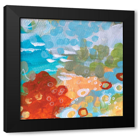 Superbloom II Black Modern Wood Framed Art Print by Allemand, Sue