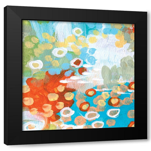 Superbloom III Black Modern Wood Framed Art Print by Allemand, Sue