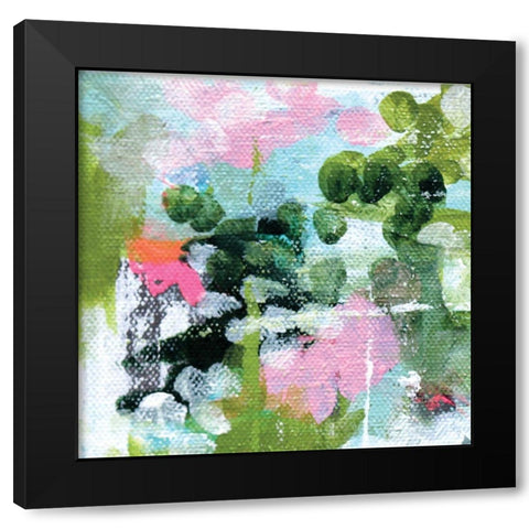 Meadowlands I Black Modern Wood Framed Art Print by Allemand, Sue