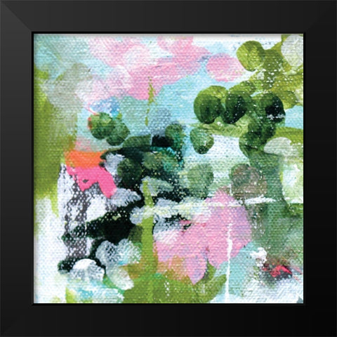 Meadowlands I Black Modern Wood Framed Art Print by Allemand, Sue