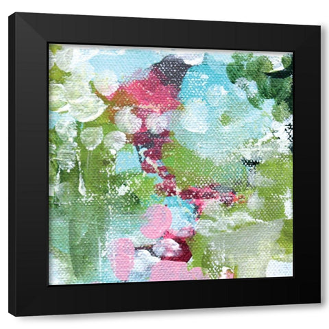 Meadowlands II Black Modern Wood Framed Art Print by Allemand, Sue