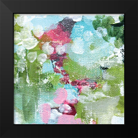 Meadowlands II Black Modern Wood Framed Art Print by Allemand, Sue