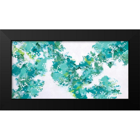 Always and Forever Black Modern Wood Framed Art Print by Allemand, Sue