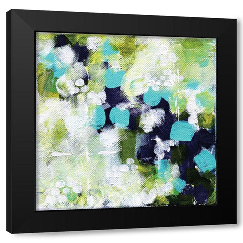 Reflections I Black Modern Wood Framed Art Print by Allemand, Sue