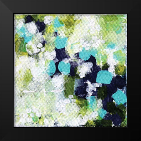 Reflections I Black Modern Wood Framed Art Print by Allemand, Sue