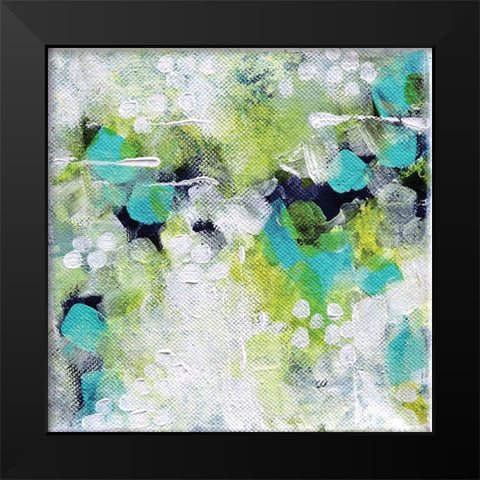 Reflections III Black Modern Wood Framed Art Print by Allemand, Sue