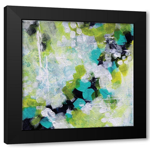 Reflections IV Black Modern Wood Framed Art Print by Allemand, Sue