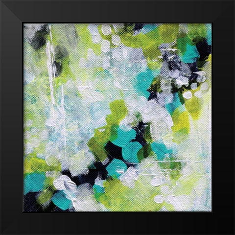 Reflections IV Black Modern Wood Framed Art Print by Allemand, Sue