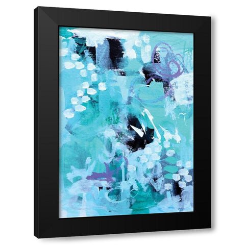 Make a Wish I Black Modern Wood Framed Art Print by Allemand, Sue