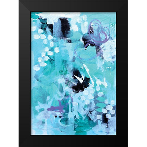 Make a Wish I Black Modern Wood Framed Art Print by Allemand, Sue