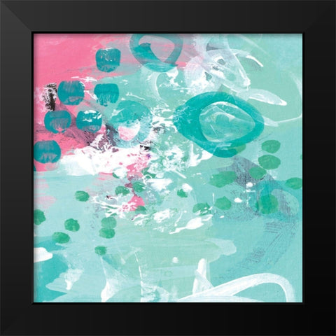 Such Fun II Black Modern Wood Framed Art Print by Allemand, Sue