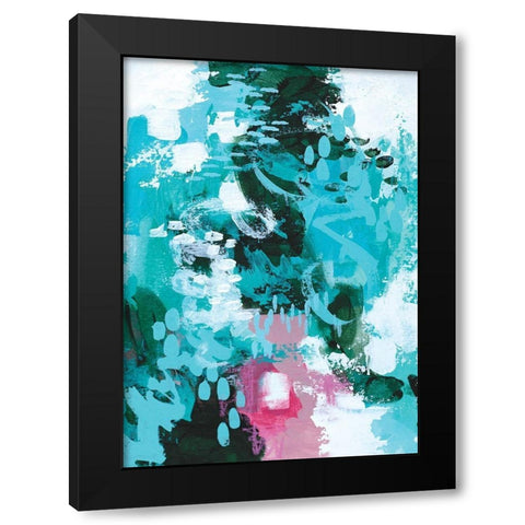 Beyond the Trees I Black Modern Wood Framed Art Print with Double Matting by Allemand, Sue